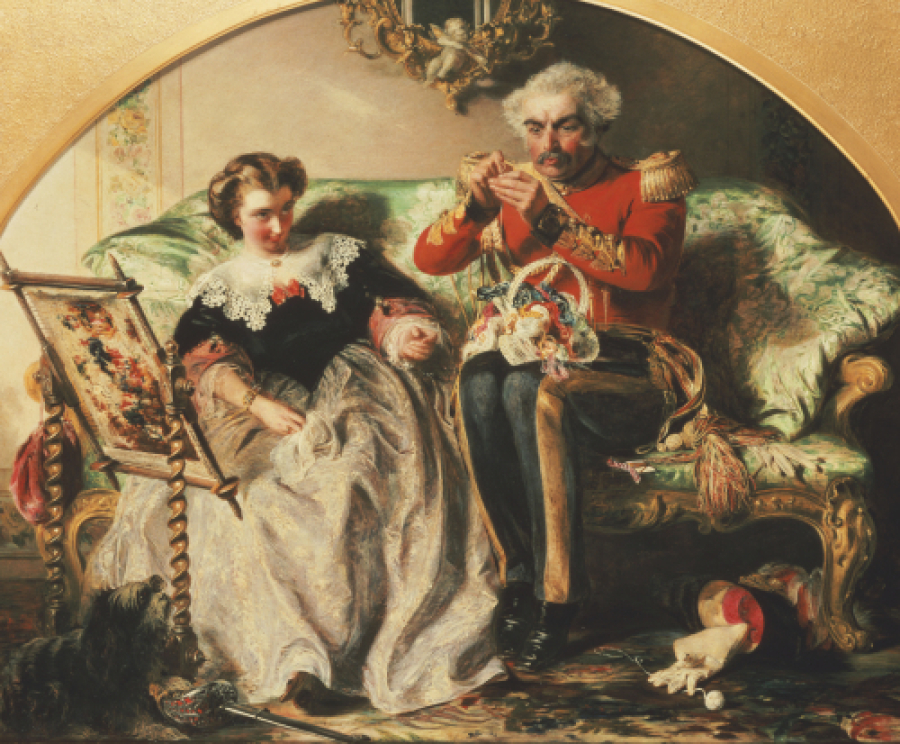 The Lion In Love by Abraham Solomon